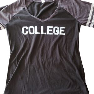 L College Black/Gray Tshirt